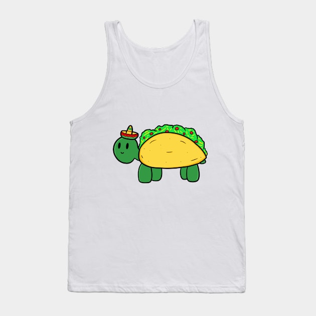 Taco Turtle Tank Top by EmberberryArt